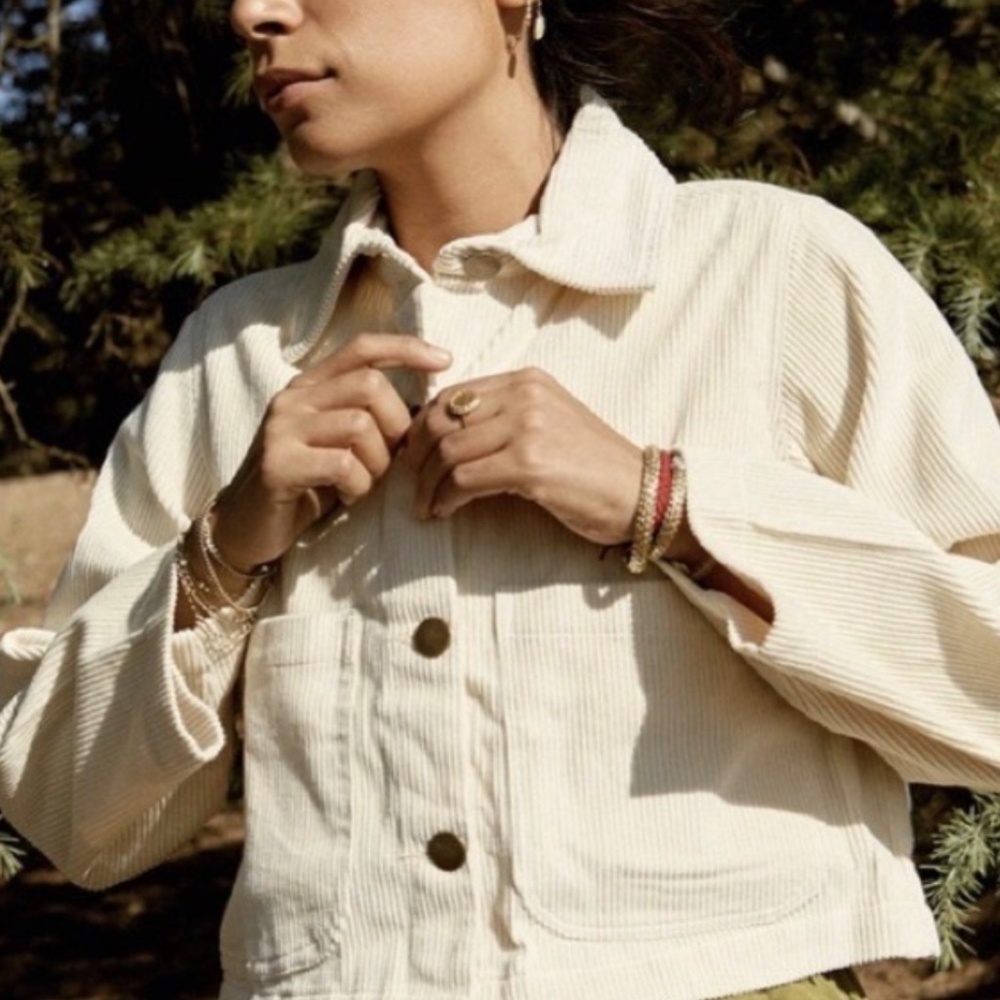 Back Beat Co Cropped Corduroy Jacket